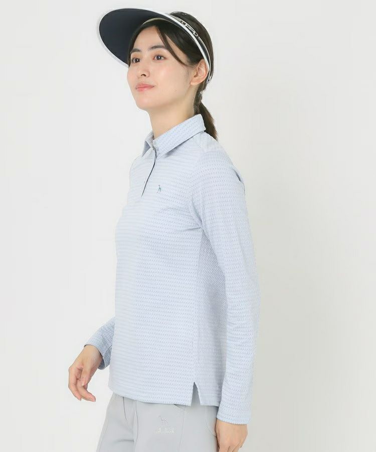 Women's polo shirt adabat adabat 2025 autumn/winter new golf wear