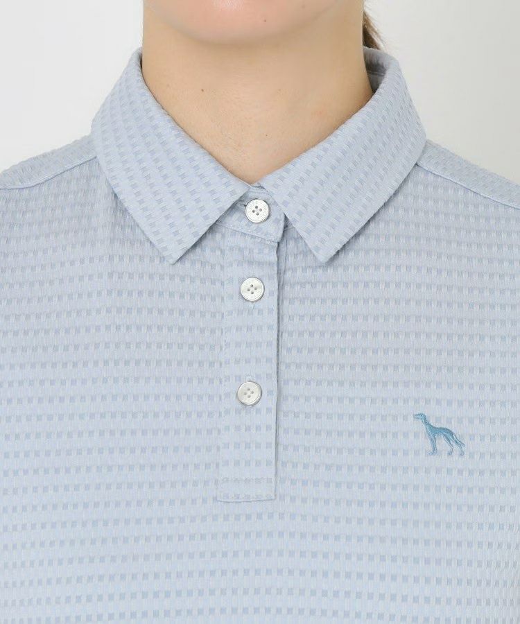 Women's polo shirt adabat adabat 2025 autumn/winter new golf wear