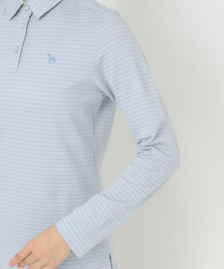 Women's polo shirt adabat adabat 2025 autumn/winter new golf wear
