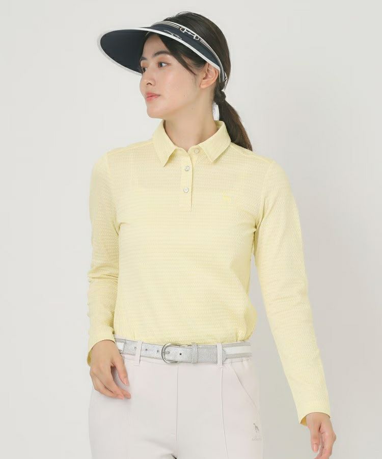 Women's polo shirt adabat adabat 2025 autumn/winter new golf wear