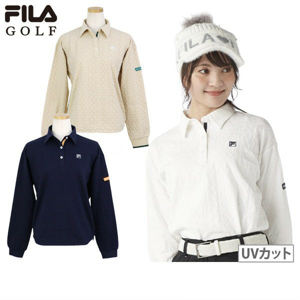 polo衫女士菲拉菲拉高尔夫球FILA GOLF 2025秋冬新款高尔夫球服