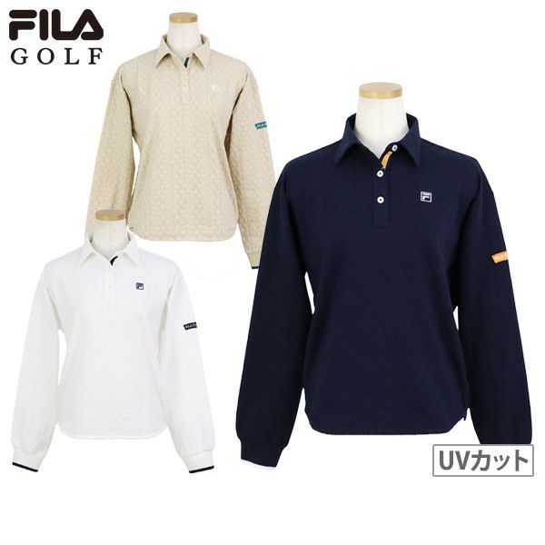 Polo shirt for women Fila Fila Golf FILA GOLF 2025 Fall/Winter New Golf Wear