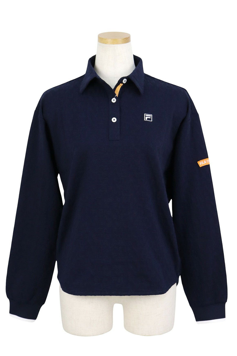 Polo shirt for women Fila Fila Golf FILA GOLF 2025 Fall/Winter New Golf Wear