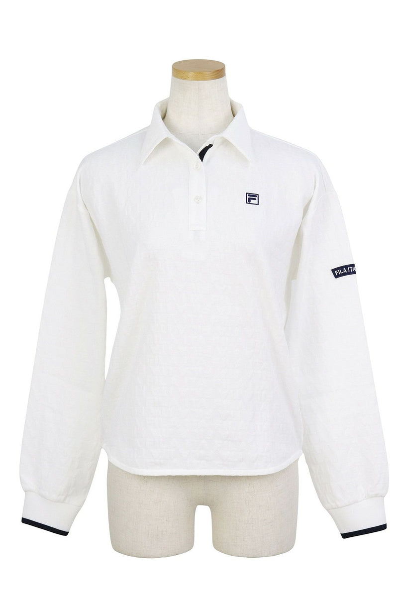 Polo shirt for women Fila Fila Golf FILA GOLF 2025 Fall/Winter New Golf Wear