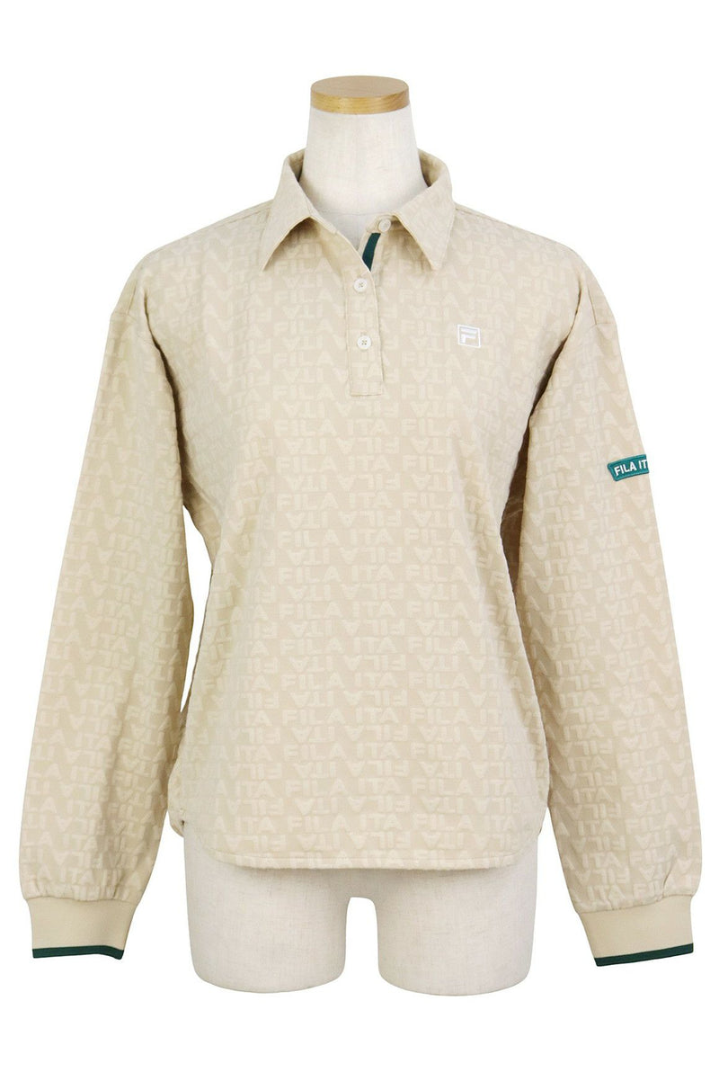Polo shirt for women Fila Fila Golf FILA GOLF 2025 Fall/Winter New Golf Wear