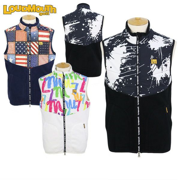 Vest  Men's Loudmouth Golf LOUDMOUTH GOLF Japanese Authentic Japanese Standard 2025 Fall/Winter New Golf Wear