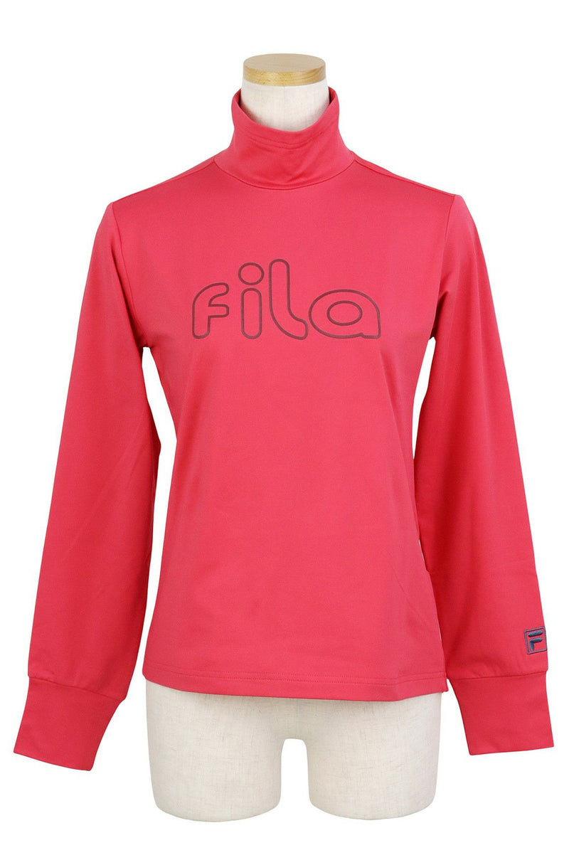 High neck shirt for women Fila Fila Golf FILA GOLF 2025 Fall/Winter New Golf Wear