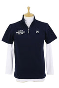 Polo shirt for men Fila Fila Golf FILA GOLF 2025 Fall/Winter New Golf Wear
