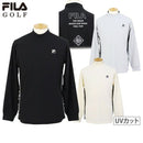 남자를위한 하이 넥 셔츠 fila fila 골프 필라 골프 2025 가을/겨울 새 골프 착용
