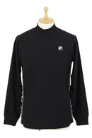 남자를위한 하이 넥 셔츠 fila fila 골프 필라 골프 2025 가을/겨울 새 골프 착용