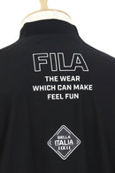 남자를위한 하이 넥 셔츠 fila fila 골프 필라 골프 2025 가을/겨울 새 골프 착용