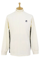 남자를위한 하이 넥 셔츠 fila fila 골프 필라 골프 2025 가을/겨울 새 골프 착용