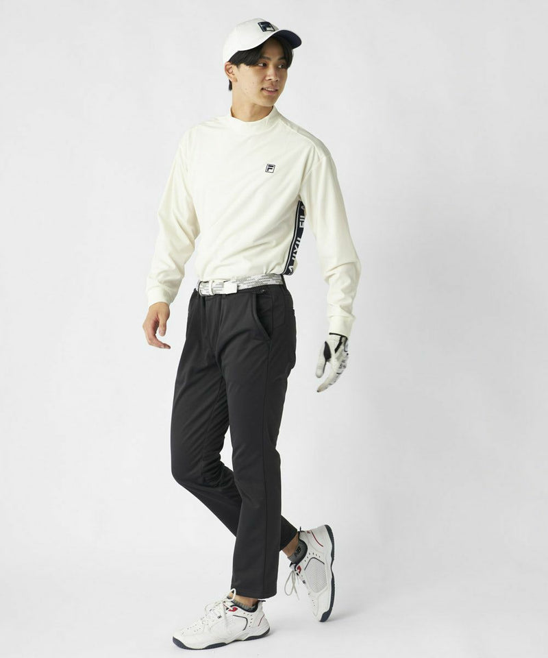 高领衬衫男士FILA FILA高尔夫球FILA GOLF 2025秋冬新款高尔夫球服