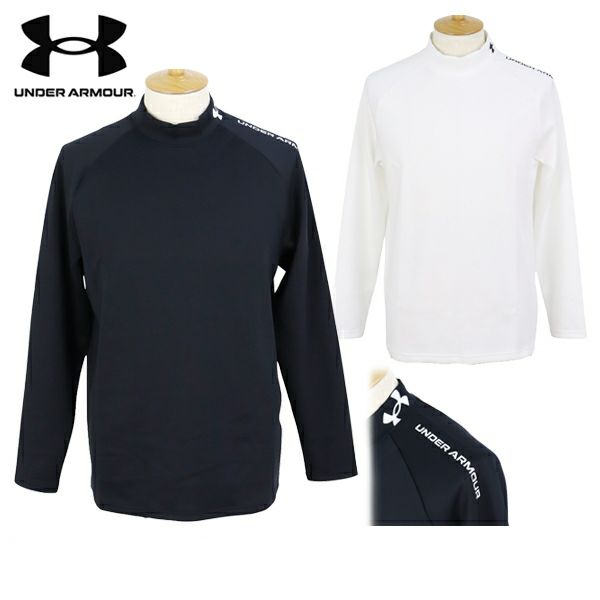 High neck shirt for men under armor golf UNDER ARMOUR GOLF Japanese genuine product 2025 Autumn/Winter new golf wear