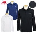 ポロシャツ メンズ ニューバランス ゴルフ new balance golf 2025 秋冬 新作 ゴルフウェア