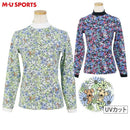 高领衬衫女士MU运动M运动m.u SPORTS MUSPORTS 2025秋冬新款高尔夫球服