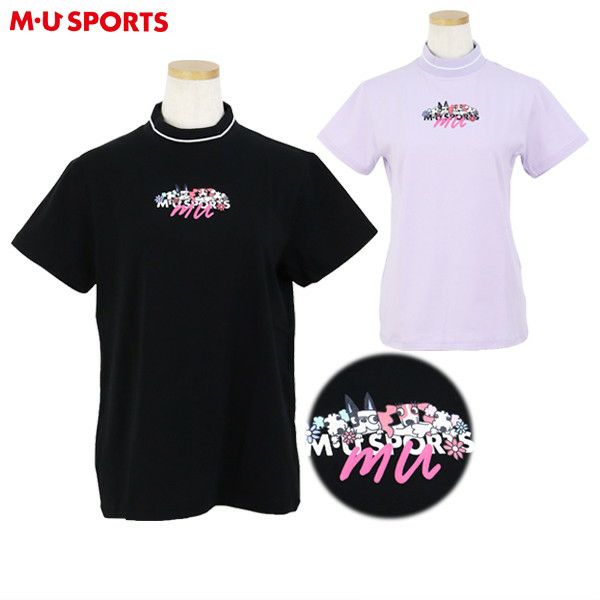ハイネックシャツ レディース MUスポーツ エムユー スポーツ M.U SPORTS MUSPORTS 2025 秋冬 新作 ゴルフウェア