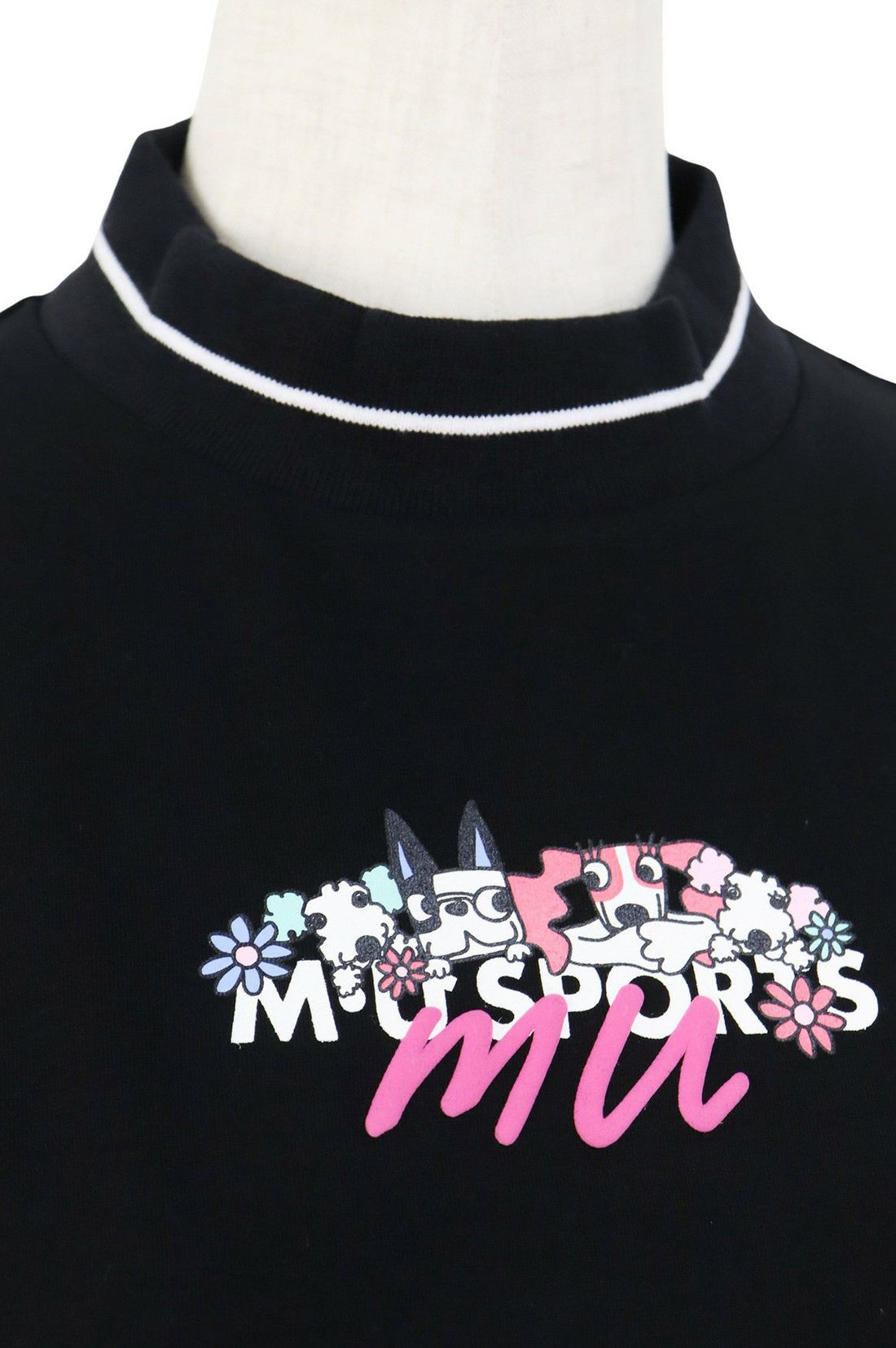 ハイネックシャツ レディース MUスポーツ エムユー スポーツ M.U