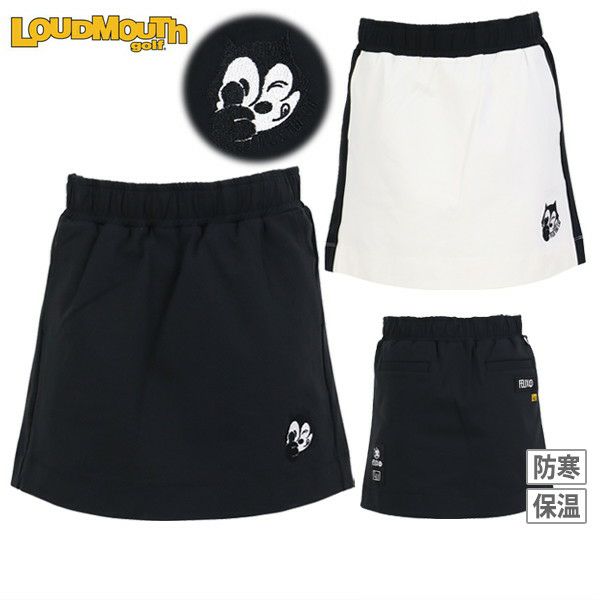 裙子女士圆形鼠标高尔夫LOUDMOUTH GOLF日本正品日本规格2025秋冬新款高尔夫球服