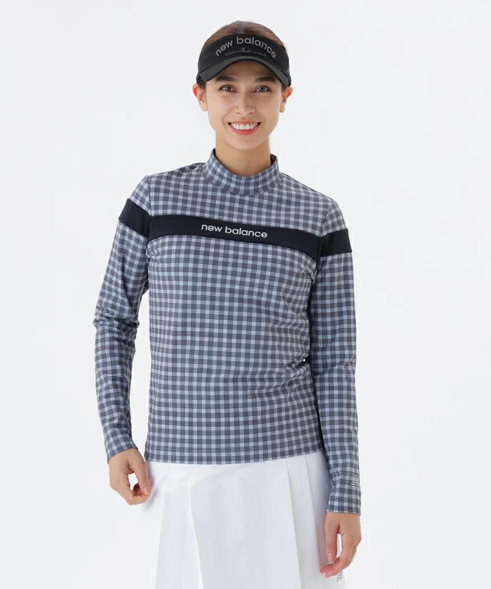 高领衬衫女士新百伦高尔夫new balance golf 2025秋冬新款高尔夫球服
