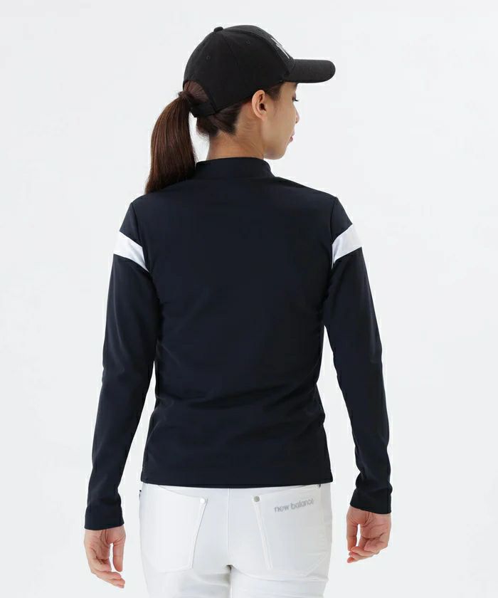 高领衬衫女士新百伦高尔夫new balance golf 2025秋冬新款高尔夫球服
