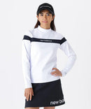 女子高颈衬衫New Balance高尔夫New Balance高尔夫2025秋天/冬季新高尔夫服