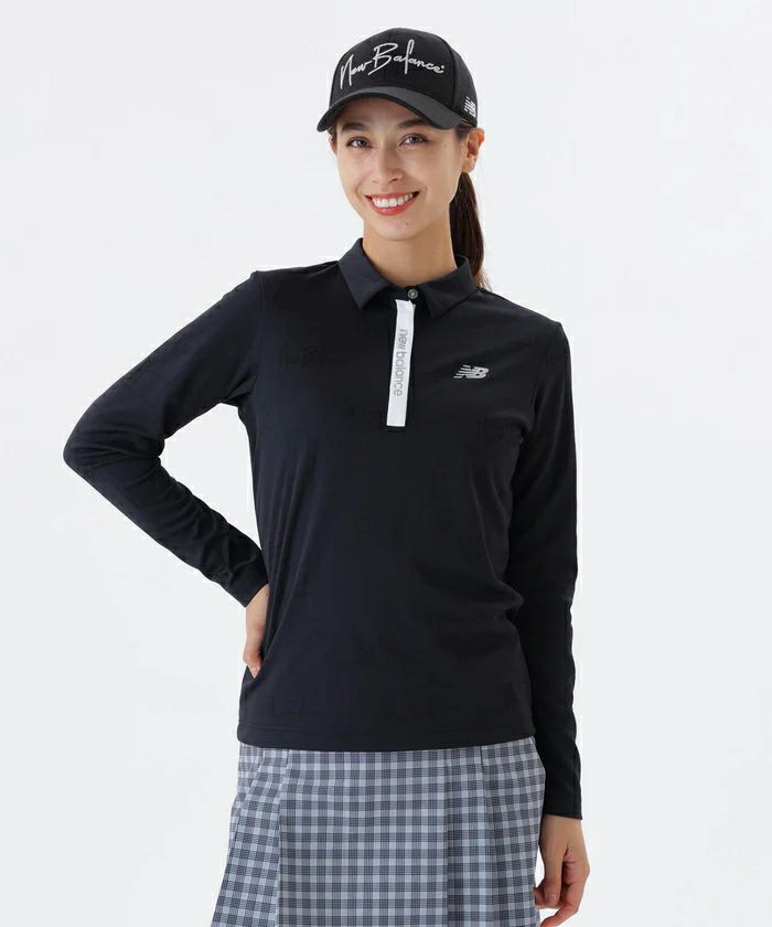 polo衫女士新平衡高尔夫new balance golf 2025秋冬新款高尔夫球服