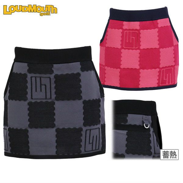 スカート レディース ラウドマウス ゴルフ LOUDMOUTH GOLF 日本正規品 日本規格 2025 秋冬 新作 ゴルフウェア