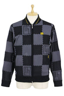 ニットブルゾン メンズ ラウドマウス ゴルフ LOUDMOUTH GOLF 日本正規品 日本規格 2025 秋冬 新作 ゴルフウェア