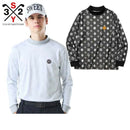 남자를위한 하이 넥 셔츠 sy32에 의해 달콤한 시절 골프 달콤한 시절 골프 일본 진품 2025 가을/겨울 새 골프웨어