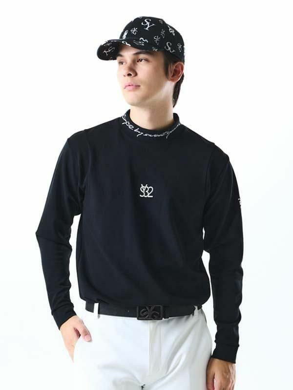 高领衬衫男士SY32 by SWEET YEARS GOLF SWEET YEARS高尔夫日本正品2025秋冬新款高尔夫服装