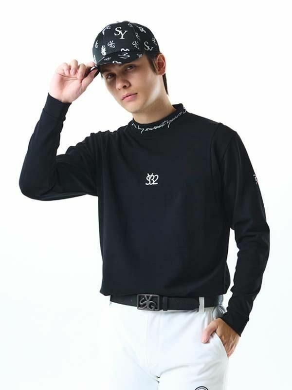 高领衬衫男士SY32 by SWEET YEARS GOLF SWEET YEARS高尔夫日本正品2025秋冬新款高尔夫服装
