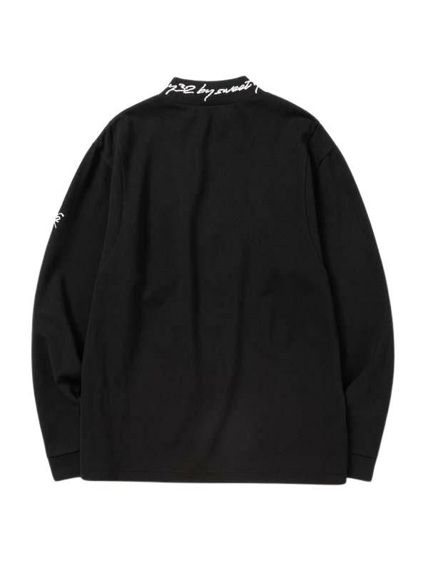 高领衬衫男士SY32 by SWEET YEARS GOLF SWEET YEARS高尔夫日本正品2025秋冬新款高尔夫服装