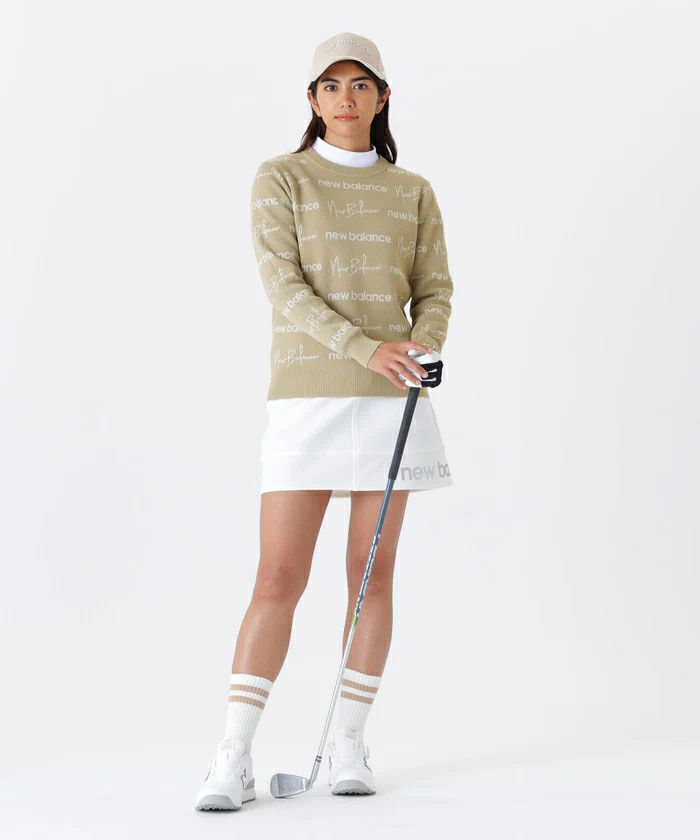 セーター レディース ニューバランス ゴルフ new balance golf 2025 秋冬 新作 ゴルフウェア