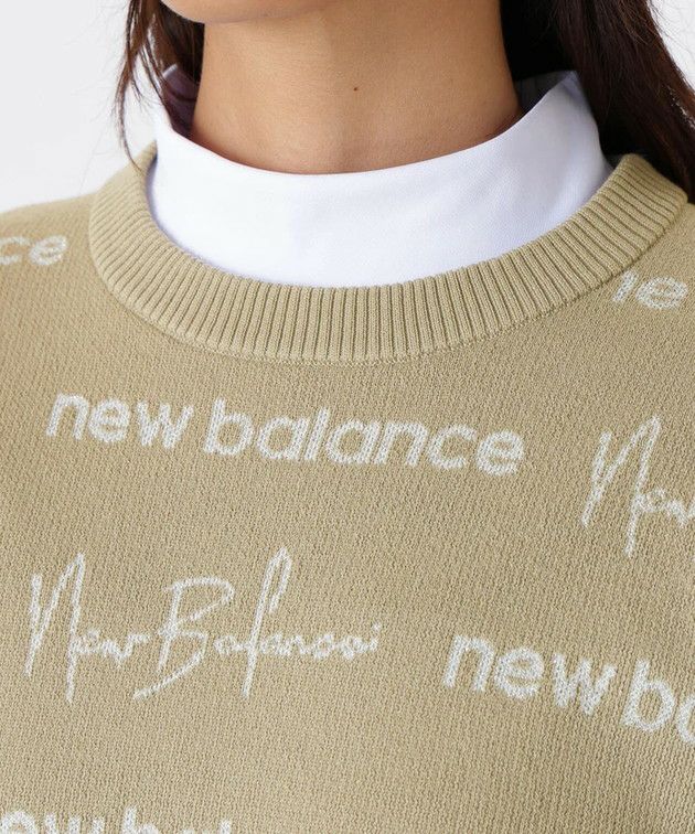セーター レディース ニューバランス ゴルフ new balance golf 2025 秋冬 新作 ゴルフウェア