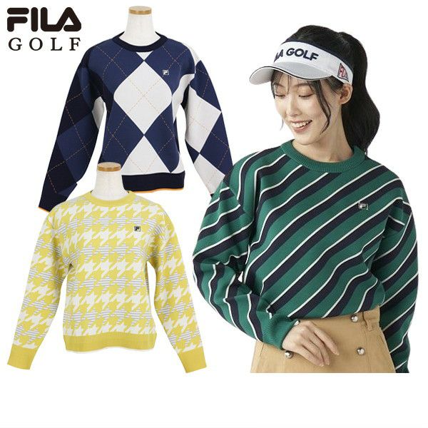 毛衣女士FILA FILA高尔夫FILA GOLF 2025秋冬新款高尔夫服装