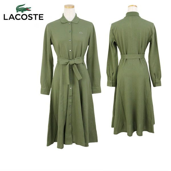 Ladies' Dress Lacoste LACOSTE Japan Official Product 2025 Fall/Winter New