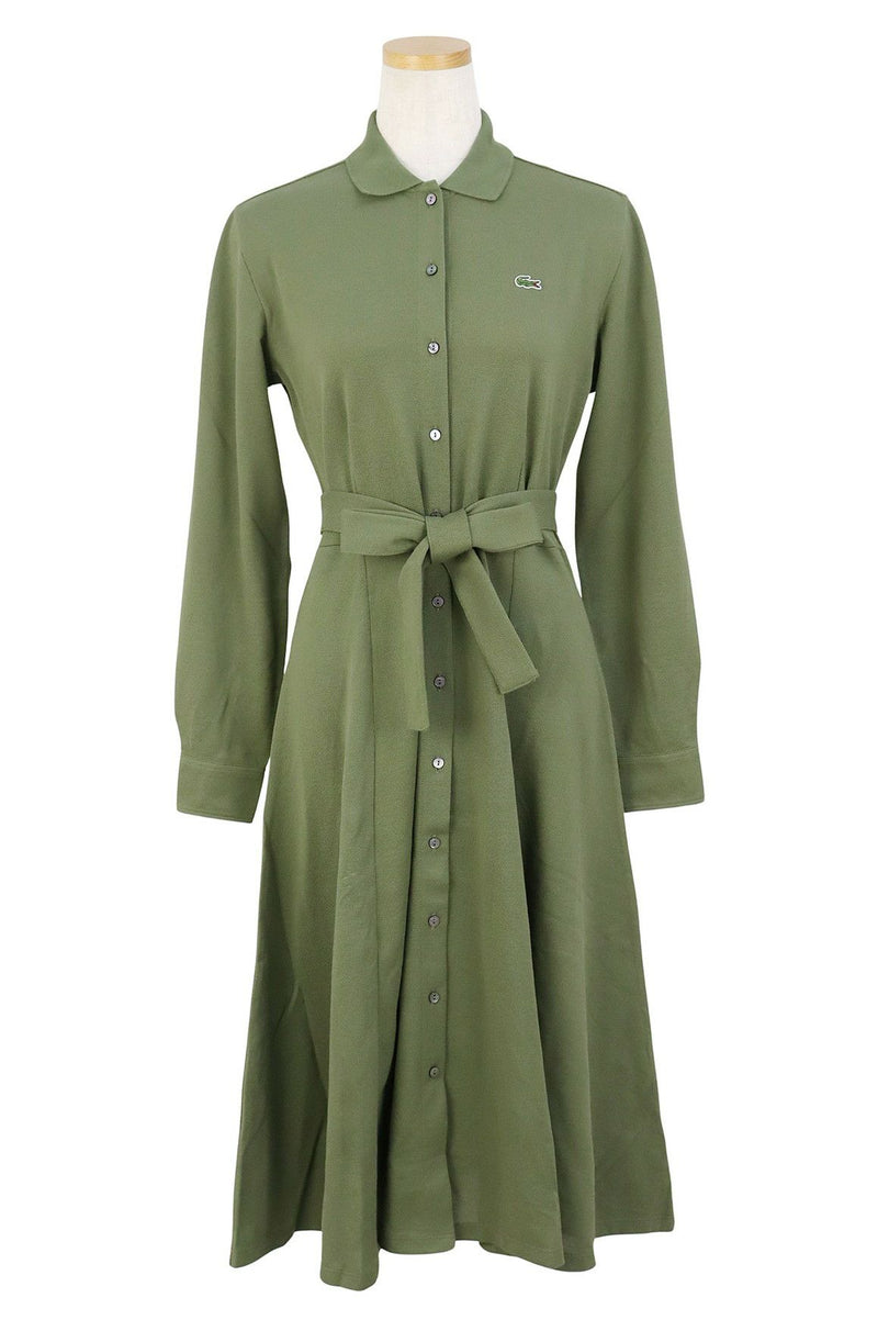 Ladies' Dress Lacoste LACOSTE Japan Official Product 2025 Fall/Winter New