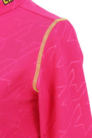 High neck shirt for women, Loudmouth Golf, LOUDMOUTH GOLF, Japanese genuine product, Japanese standard, 2025, autumn/winter, new golf wear