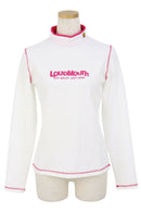 High neck shirt for women, Loudmouth Golf, LOUDMOUTH GOLF, Japanese genuine product, Japanese standard, 2025, autumn/winter, new golf wear