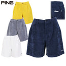 ショートパンツ レディース ピン PING 2025 秋冬 新作 ゴルフウェア