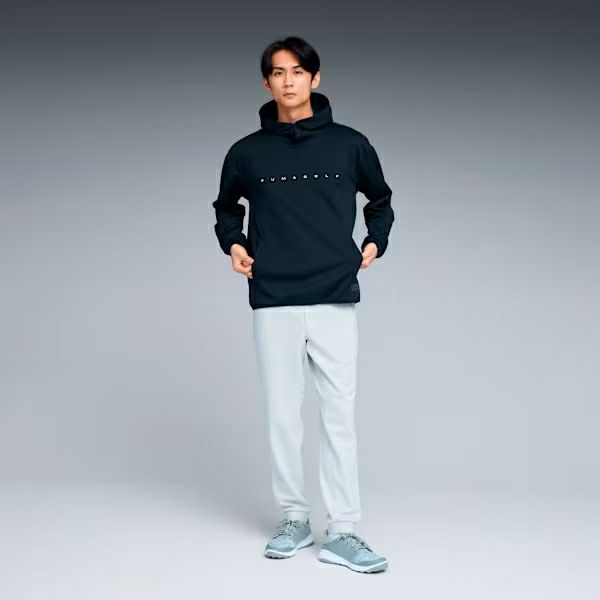 男子連帽衫PUMA高爾夫日本官方產品日本標準2025秋季/冬季新高爾夫服裝