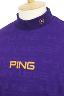 High neck shirt for men Ping 2025 Fall/Winter New Golf Wear
