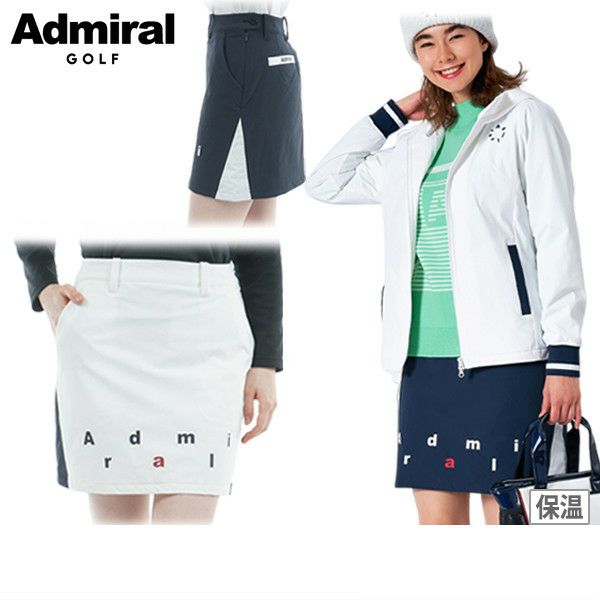 スカート レディース アドミラルゴルフ Admiral Golf 日本正規品 2025 秋冬 新作 ゴルフウェア