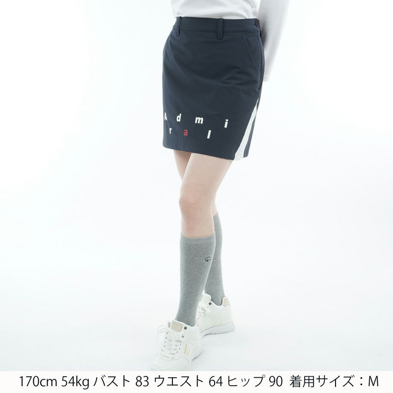 スカート レディース アドミラルゴルフ Admiral Golf 日本正規品 2025 秋冬 新作 ゴルフウェア