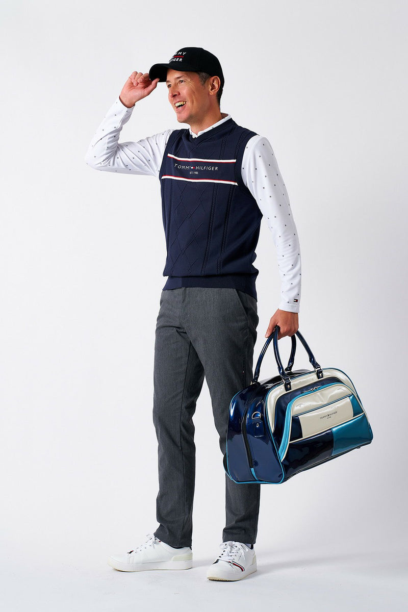 ニットベスト メンズ トミー ヒルフィガー ゴルフ TOMMY HILFIGER GOLF 日本正規品 2025 秋冬 新作 ゴルフウェア