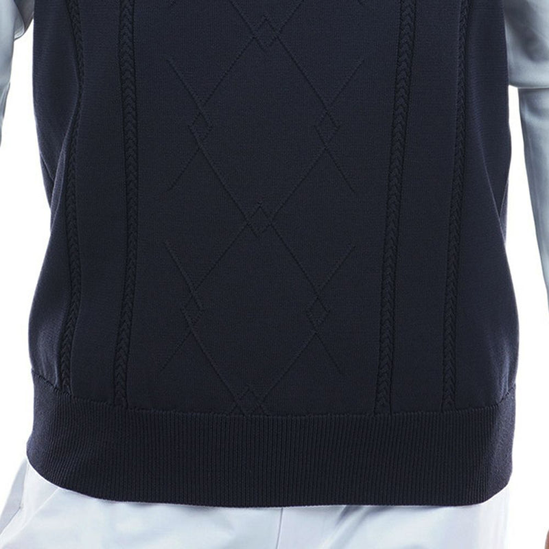 ニットベスト メンズ トミー ヒルフィガー ゴルフ TOMMY HILFIGER GOLF 日本正規品 2025 秋冬 新作 ゴルフウェア