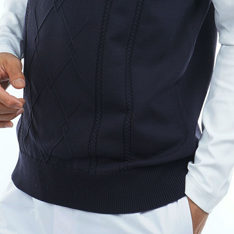 ニットベスト メンズ トミー ヒルフィガー ゴルフ TOMMY HILFIGER GOLF 日本正規品 2025 秋冬 新作 ゴルフウェア