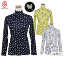 여성을위한 하이 넥 셔츠 Castelbajac Sport 2025 가을/겨울 새 골프 착용