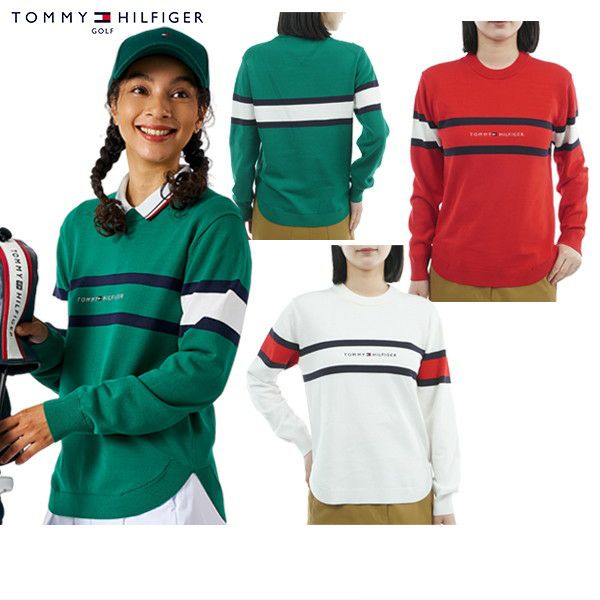 Women's sweater TOMMY HILFIGER GOLF Japanese genuine product 2025 Autumn/Winter new golf wear